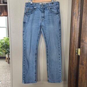 Ariat Light Blue Straight Men's Jeans